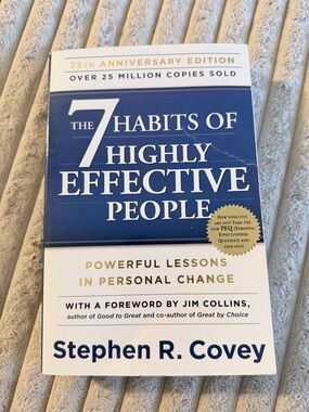 The 7 Habits of Highly Effective People by Stephen R. Covey |Anniversary Edition